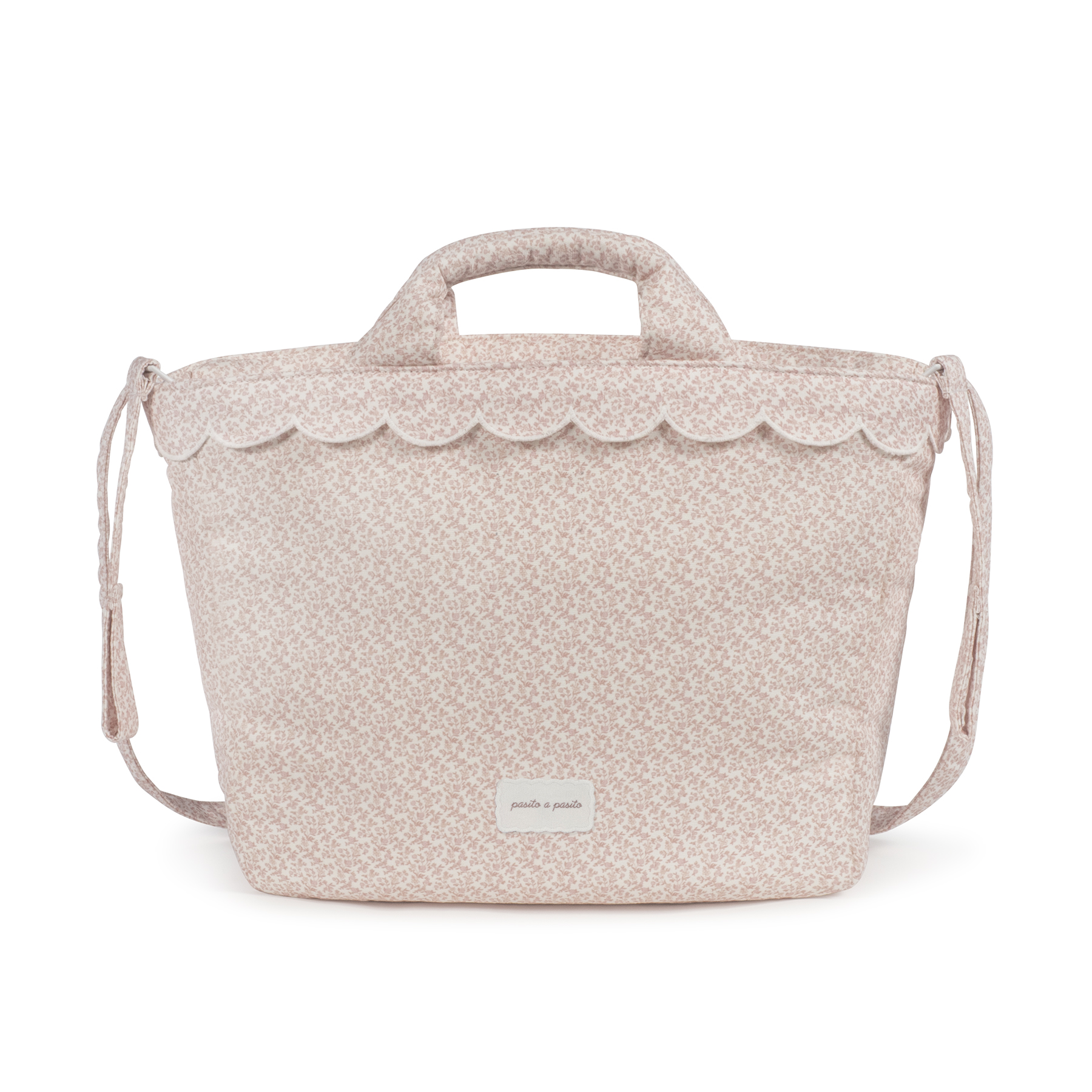Bolsa Canastilla Maison Tender Flores Pasito a Pasito