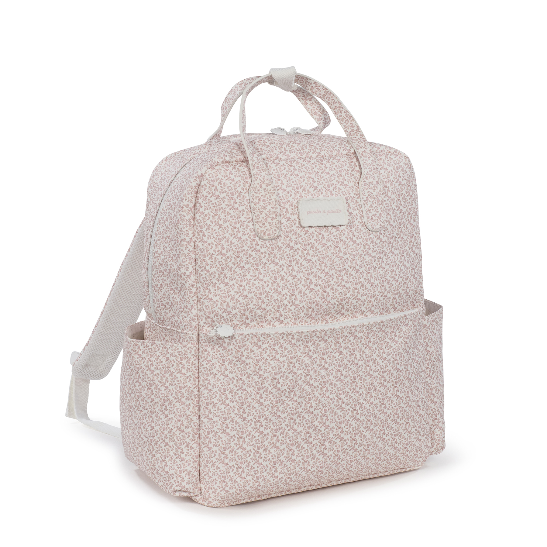 Mochila Maison Tender Flores piel Pasito a Pasito - Imagen 3