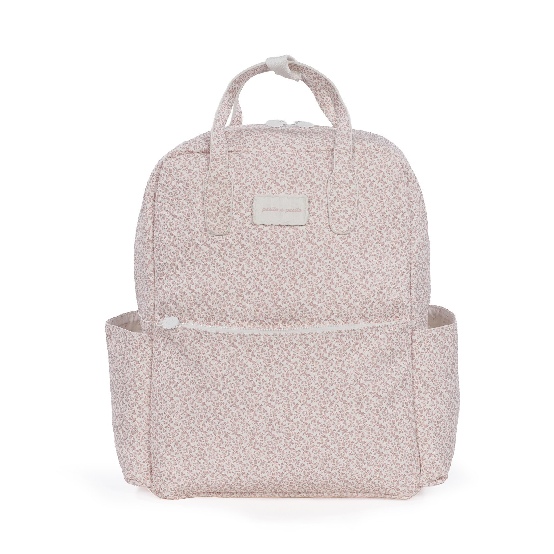 Mochila Maison Tender Flores piel Pasito a Pasito
