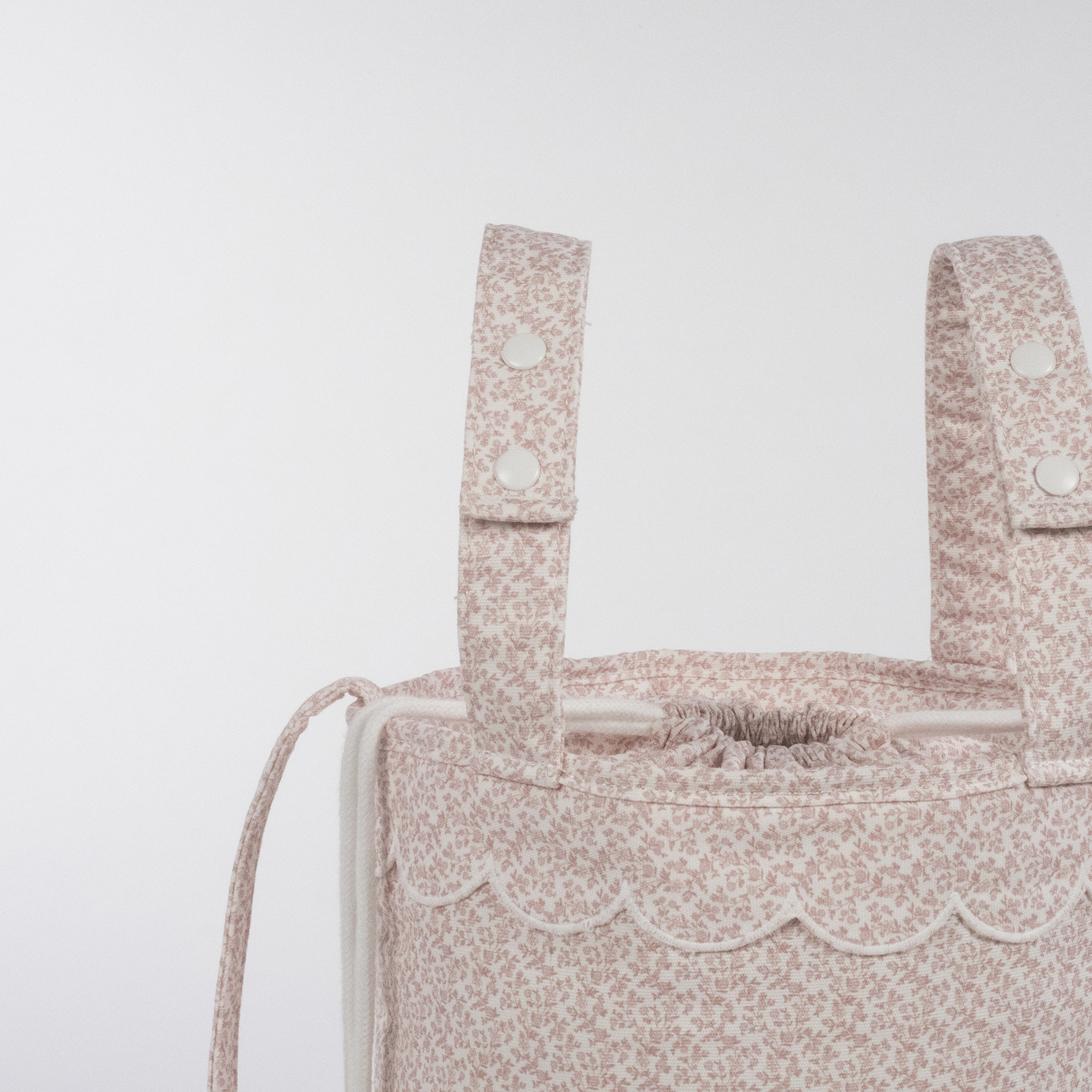 Bolsa Bucket Maison Tender Flores Pasito a Pasito - Imagen 6