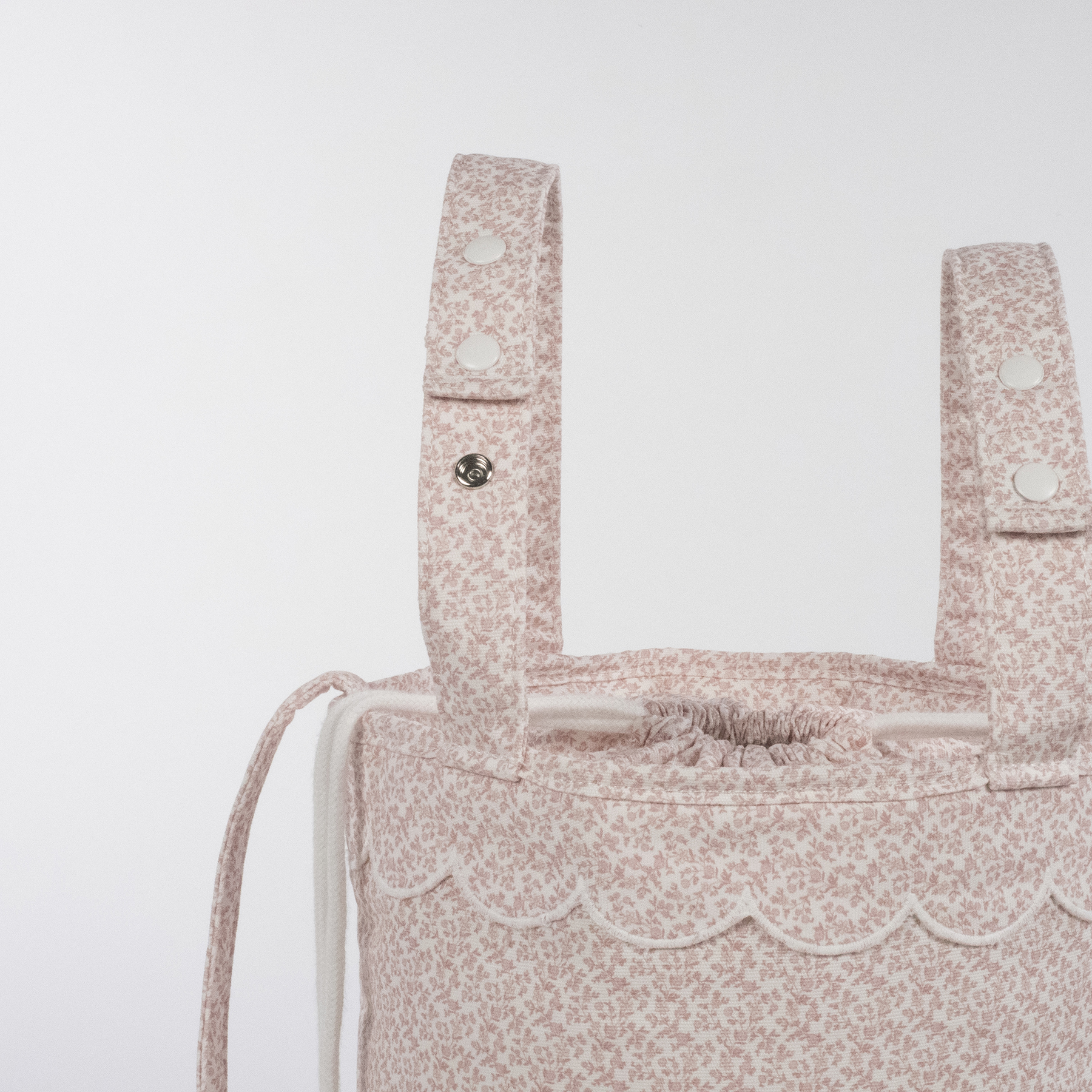 Bolsa Bucket Maison Tender Flores Pasito a Pasito - Imagen 7