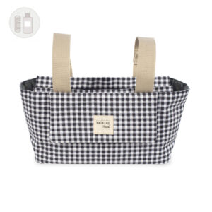 BOLSO ORGANIZADOR I LOVE VICHY NEGRO WALKING MUM