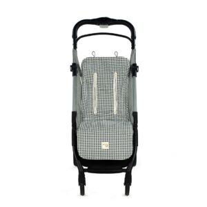 COLCHONETA I LOVE VICHY NEGRO WALKING MUM