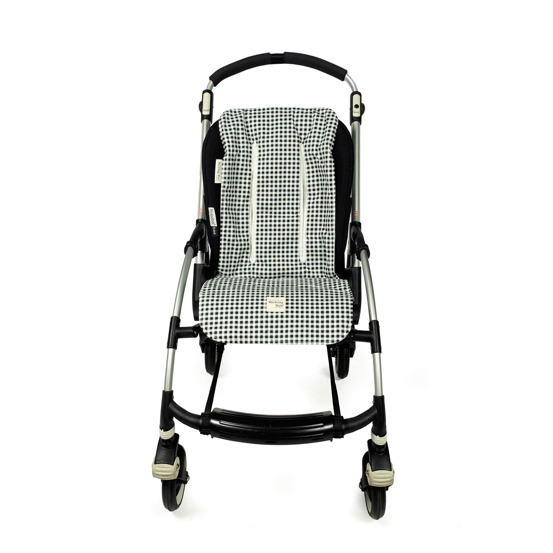 COLCHONETA I LOVE VICHY NEGRO WALKING MUM - Imagen 2