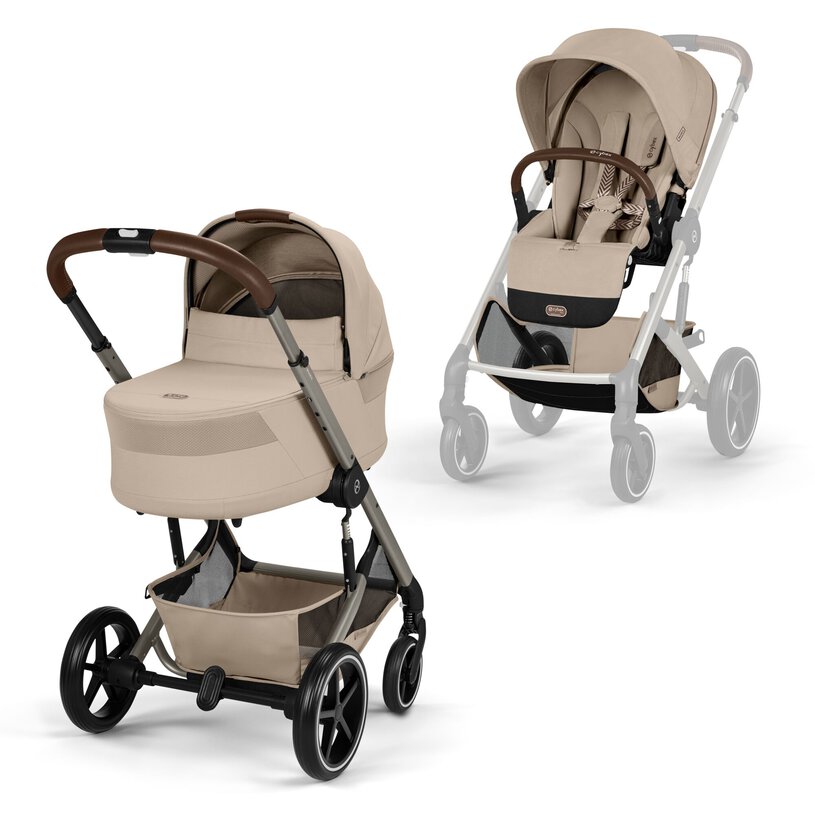 Cybex Balios S Lux con capazo Cot S Lux Balios