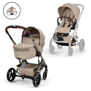Cybex Balios S Lux con capazo plegable