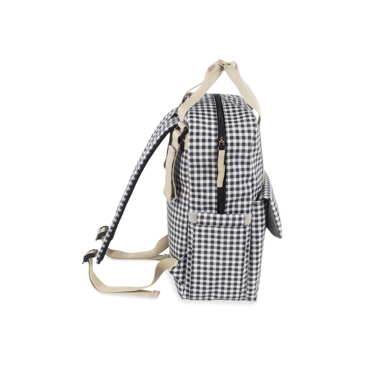 MOCHILA I LOVE VICHY NEGRO WALKING MUM - Imagen 4